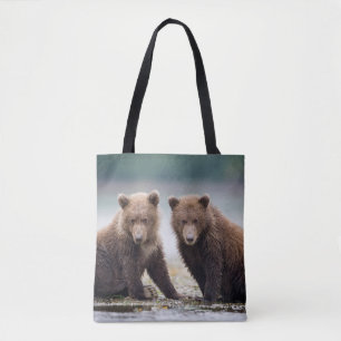 Cutest Baby Animals   Two Bear Cubs Tote Bag