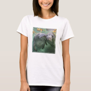 Cutest Baby Animals   Two Manatees T-Shirt