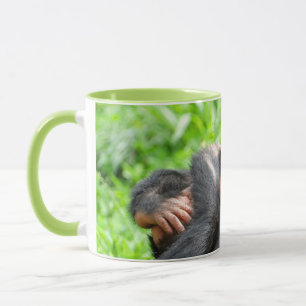 Cutest Baby Animals Two Young Chimpanzees Mug