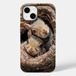 Cutest Baby Animals Two Young Squirrels Case-Mate iPhone 14 Case