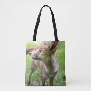 Cutest Baby Animals Urban Fox Tote Bag