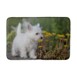 Cutest Baby Animals   West Highland White Terrier Bath Mat