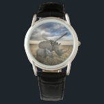 Cutest Baby Animals | White Rhino & Calf Watch<br><div class="desc">This cute Getty Images photo features a white rhino and her baby head towards home after a long day of grazing in Nakuru.</div>