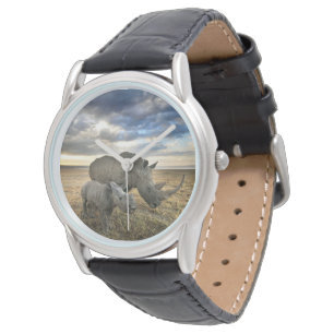 Cutest Baby Animals White Rhino & Calf Watch