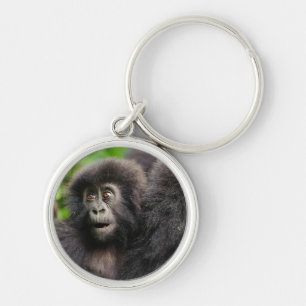 Cutest Baby Animals   Young Mountain Gorilla Key Ring