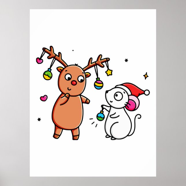 CUTEST BEST FRIENDS SHARING IS CARING POSTER (Front)