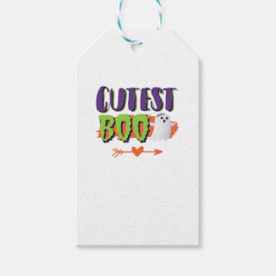 Cutest Boo Halloween Funny Casual Gift Tags