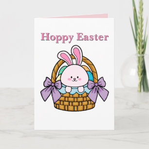 Cutest Bunny Easter Folded Card