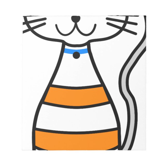 Cutest Cat Notepad (Front)