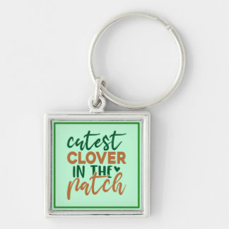Cutest Clover in The Patch St Patrick's-60863 Key Ring