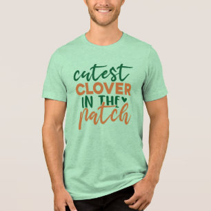 Cutest Clover in The Patch St Patrick's-60863 Tri-Blend Shirt