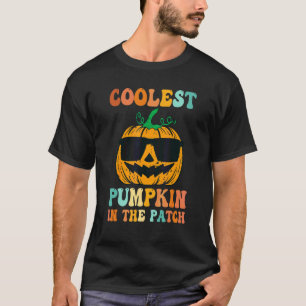 Cutest Coolest Pumpkin In The Patch Halloween Boys T-Shirt