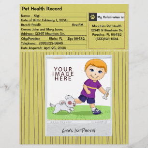 Cutest Creature Pet Health Records