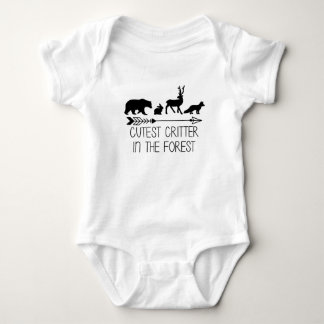 Cutest Critter in the Forest Baby Bodysuit