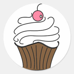 Cutest Cupcake Stickers