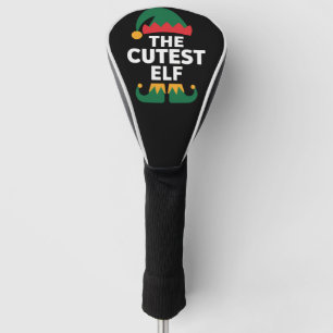 Cutest Elf Matching Family Christmas  Golf Head Cover