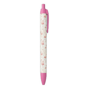 Cutest Flamingo Flock Black Ink Pen