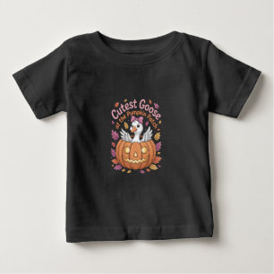 Cutest Goose at the Pumpkin Patch Thanksgiving Baby T-Shirt