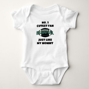 Cutest Jacksonville Football Fan Baby Bodysuit