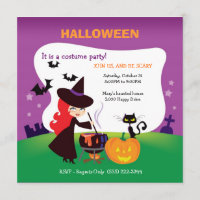 Cutest Kid Halloween Party with witch