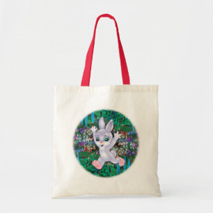 Cutest Little   Bunny Tote Bag