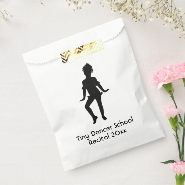 Cutest Little Dancer Personal Text Favour Bags (Sealed)