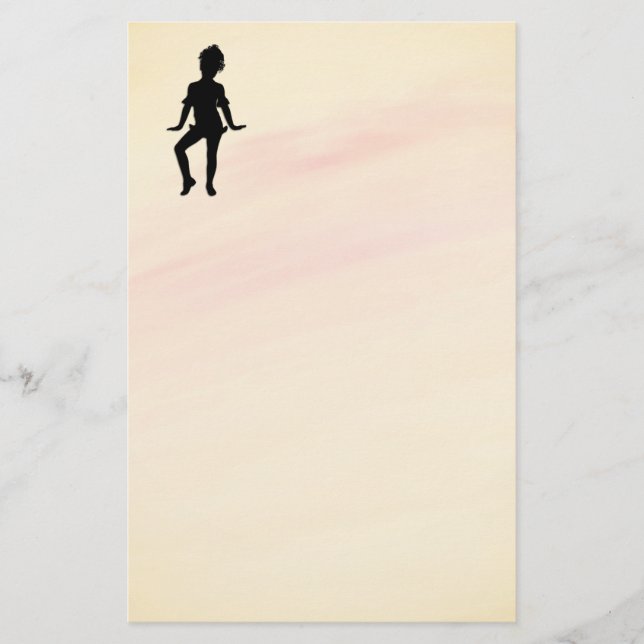 Cutest Little Dancer Stationery (Front)