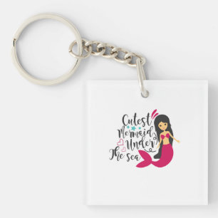 Cutest Mermaid Under The Sea Key Ring