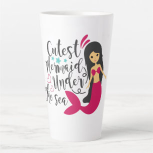 Cutest Mermaid Under The Sea Latte Mug