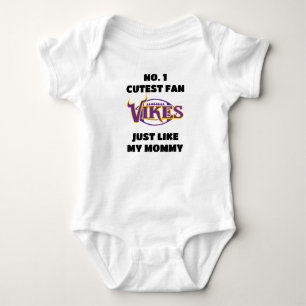 Cutest Minnesota Football Fan Baby Bodysuit