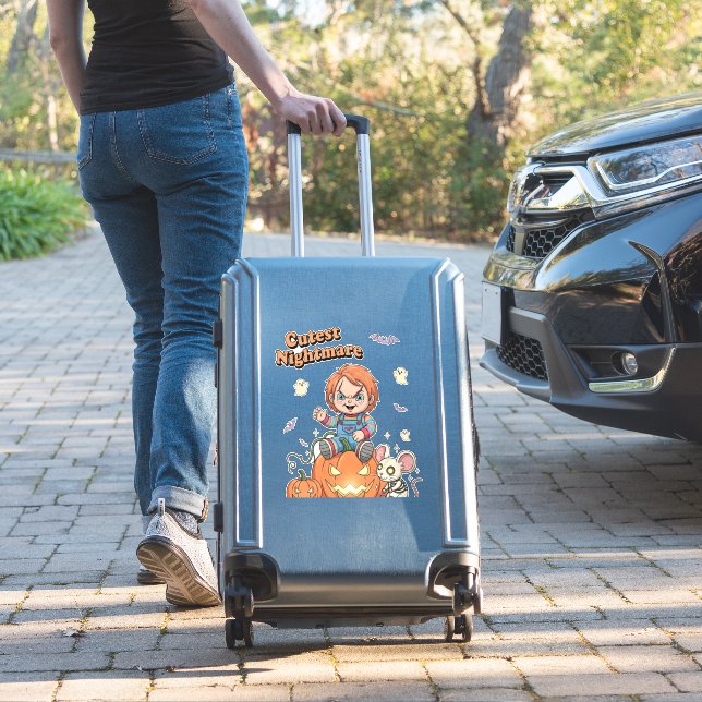 Cutest Nightmare Chucky Halloween (Suitcase Insitu)