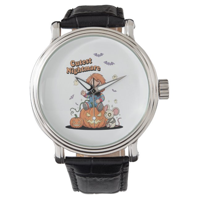 Cutest Nightmare Chucky Halloween Watch (Front)