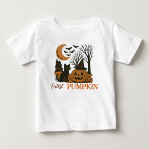 Cutest Pumpkin Cat Baby T-Shirt