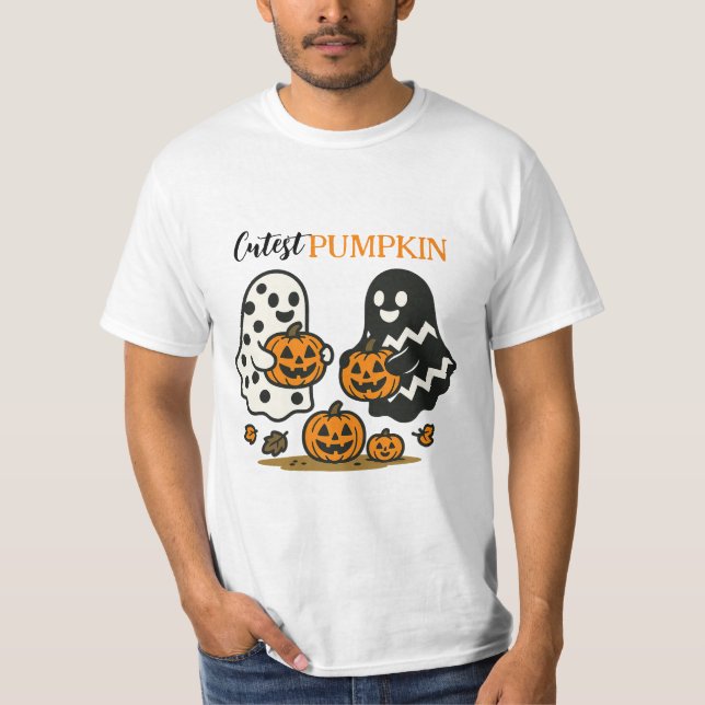 Cutest Pumpkin Ghosts T-Shirt (Front)