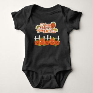 Cutest Pumpkin In The Patch Baby Bodysuit