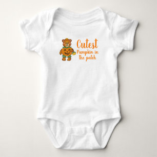 Cutest Pumpkin in the patch Baby Bodysuit