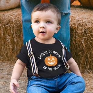 Cutest Pumpkin in the Patch Boys Halloween Toddler T-Shirt