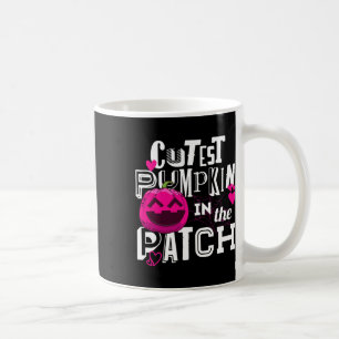 Cutest Pumpkin In The Patch Halloween Cute Girls B Coffee Mug