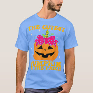 Cutest Pumpkin In The Patch Halloween Pumpkin Unic T-Shirt