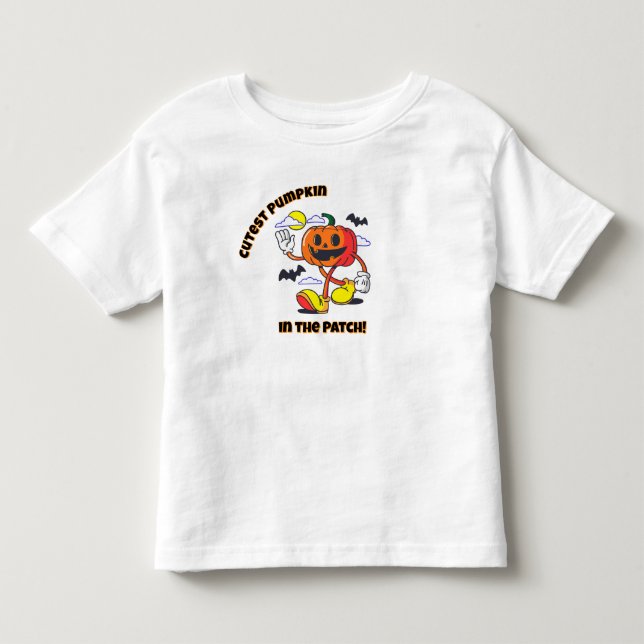 Cutest Pumpkin in the Patch! Halloween T-Shirt (Front)