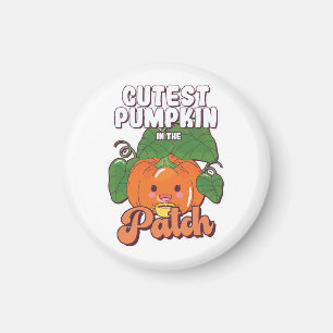 cutest pumpkin in the patch magnet