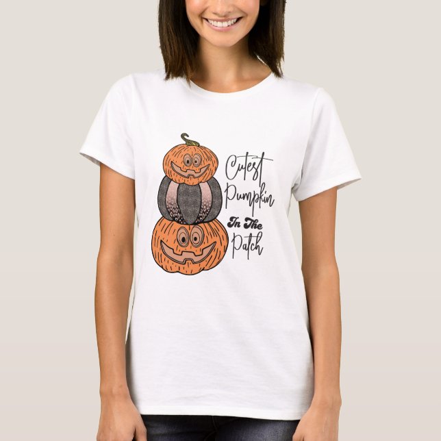 Cutest Pumpkin In The Patch Women's T-Shirt (Front)