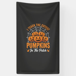 Cutest Pumpkins In The Patch Teacher Halloween_1 Banner