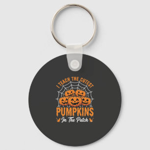 Cutest Pumpkins In The Patch Teacher Halloween_1 Key Ring