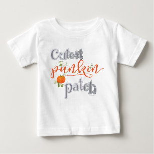 Cutest Punkin in the Patch Baby T-Shirt