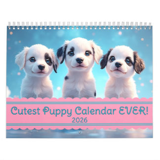 Cutest Puppy Calendar EVER!