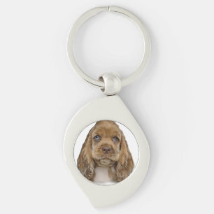 Cutest puppy key ring