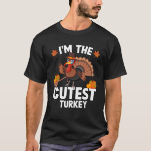 Cutest Turkey Family Thanksgiving T-Shirt