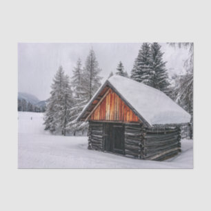 Cutest Winter Cabin Ever! Tissue Paper