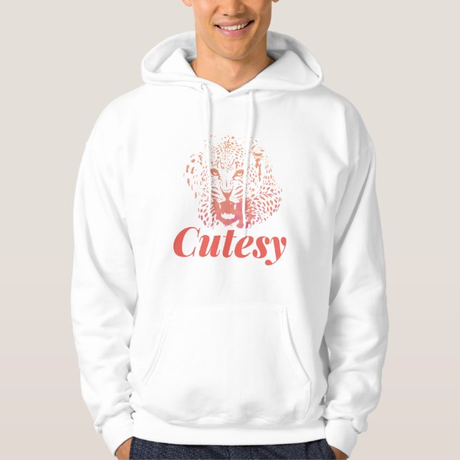Cutesy Cheetah Hoodie (Front)